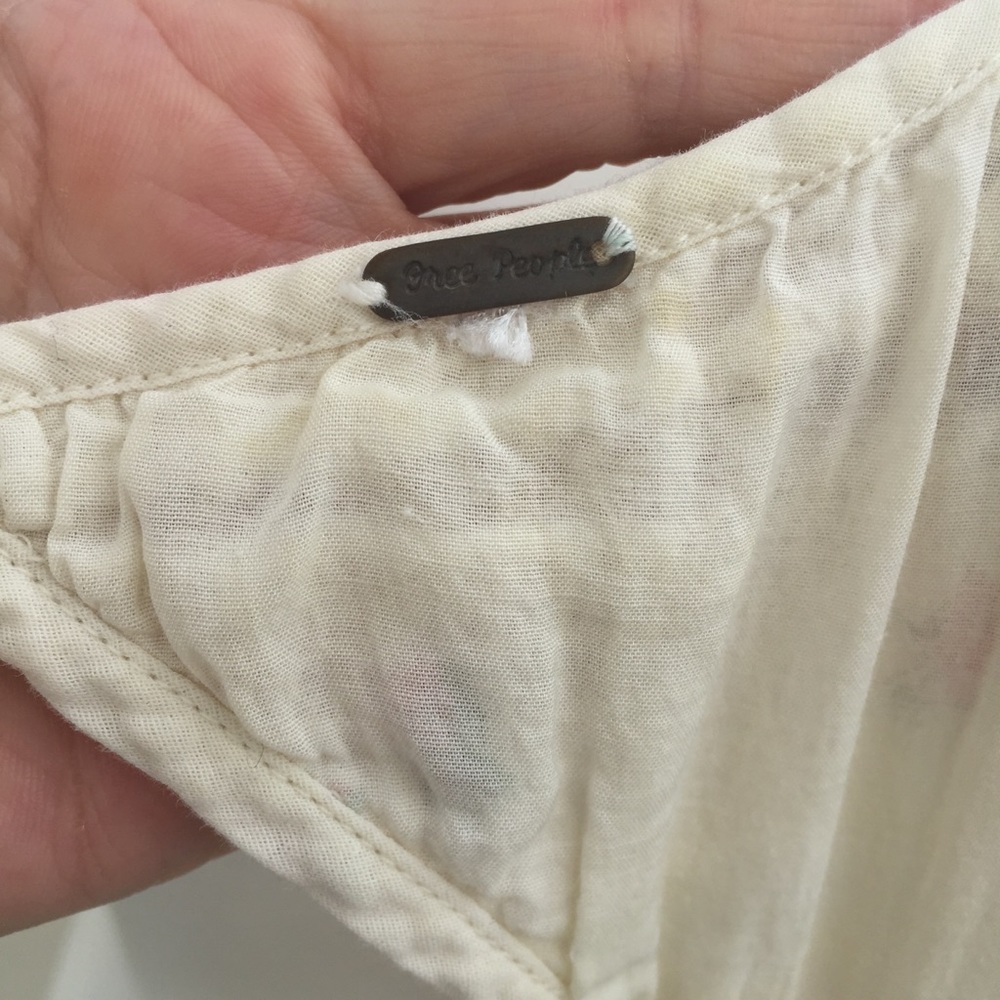 Free People floral print sleeveless mini dress - Picture 9 of 11